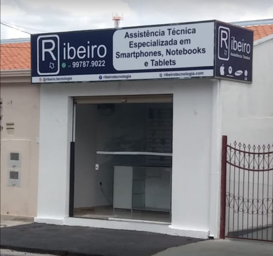 Foto da fachada da Ribeiro Tecnologia.